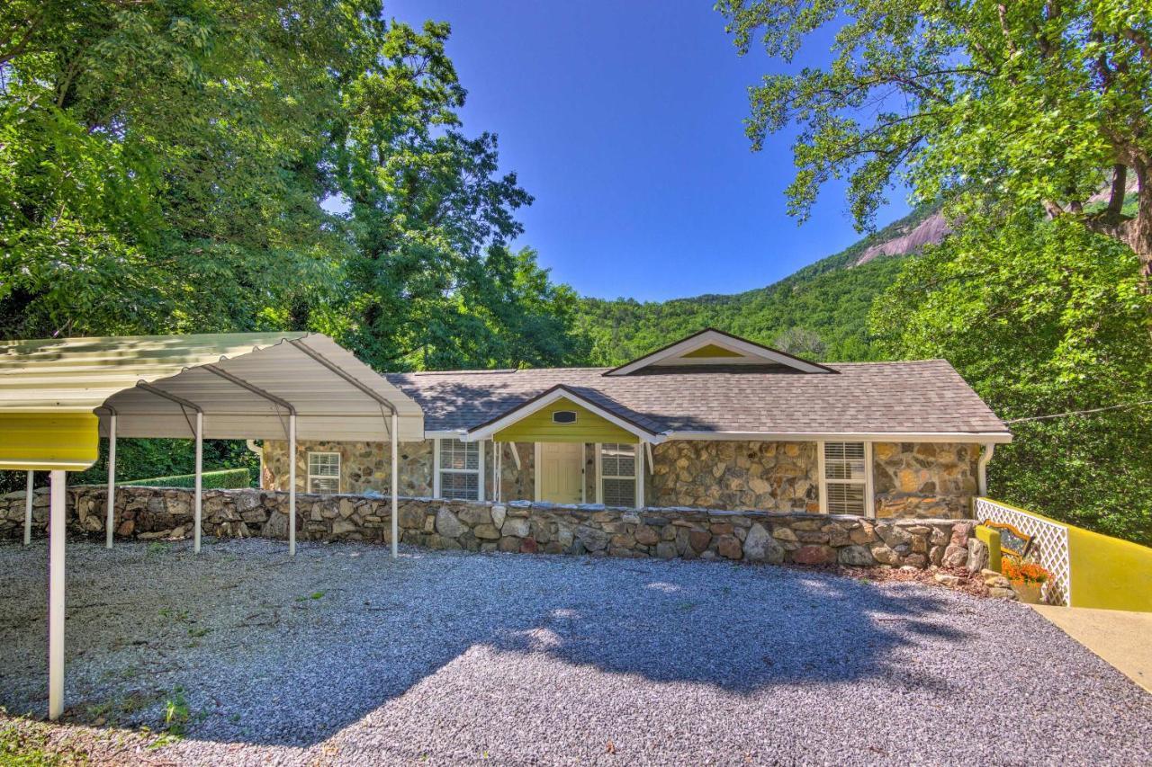 Unique Chimney Rock Cottage With Breathtaking Views Lake Lure Exterior photo